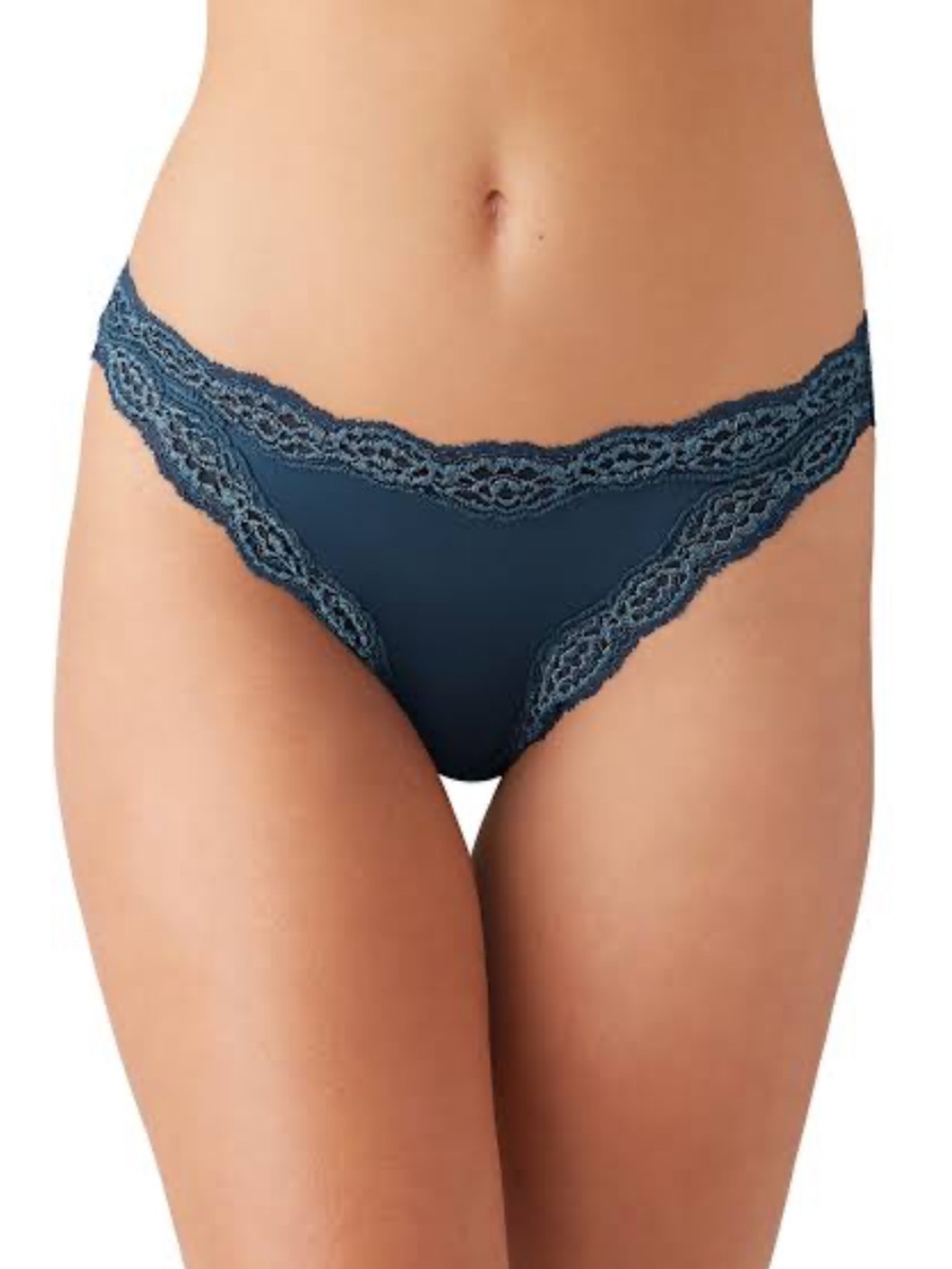 Wacoal Navy Lace Bikini Panty - Women's Intimates